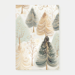 Neutralt Tones Captivating jul Magic Post-it Block