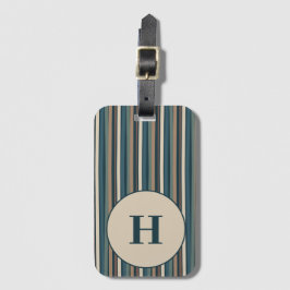 Neutralt Tones Stripe Bagagebricka