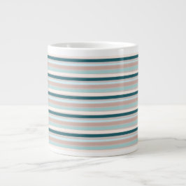 Neutralt Tones Stripe Mugg Jumbo Mugg