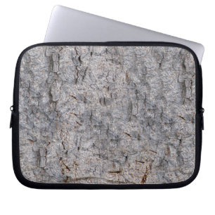 Neutralt tropiskt trädskällfoto laptop fodral