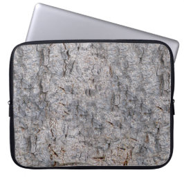 Neutralt tropiskt trädskällfoto laptop sleeve