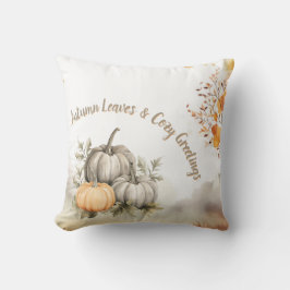 Neutralt Warm Beige Brown Anpassningsbar Kudde