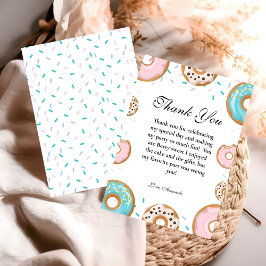 Neutralten Baby Shower för baby Sprinkles- - tack  Inbjudningar