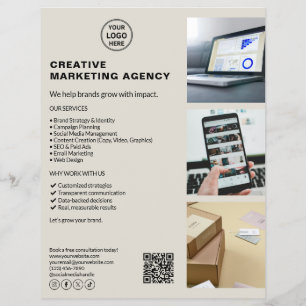 Neutralten för Kreativet Marknadsföring i Modern Reklamblad
