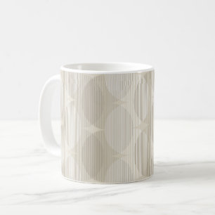 Neutraltens geometriska vinkara kaffemugg