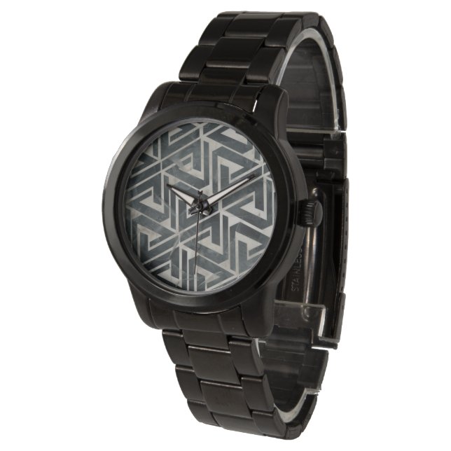 Neutraltens panelsamling - Geometric Armbandsur (Vinklad)
