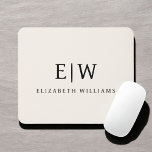 Neutraltens Professionell Enkel monogram-minimalis Musmatta<br><div class="desc">Vi presenterar vår Professionell för Elegant Enkel monogram Minimalistisk insamling: Öka stil med tidlös sofistikering och underskattad elegans. Den här samlingen är utformad med stor noggrannhet och innehåller minimalistiska utformningar som är anpassade till din personlig monogram. Varje biet utstrålar professionalism och förfining, perfekt för att skapar ett varaktigt intryck i...</div>