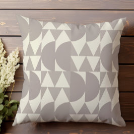 Neutraltens raster, geometriskt mönster kudde