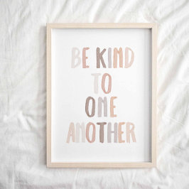 Neutraltens regnbåge poster vänligt mot varandra