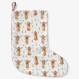 Neutralter för vinterFairytale-jul Liten Julstrumpa