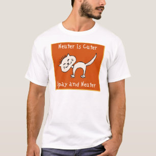 Neutrat är mer gullig (katten) t-shirt