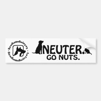Neutrat - går muttrar bildekal