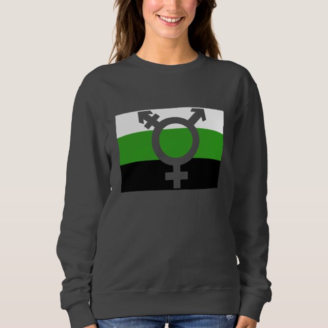 Neutrois Flagga Cutout Tee (Framsida)