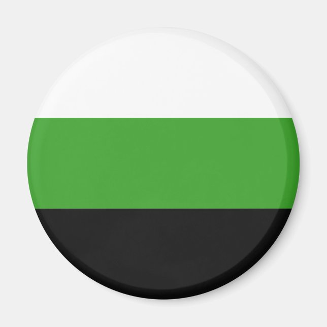 Neutrois Pride Flagga Magnet (Framsidan)