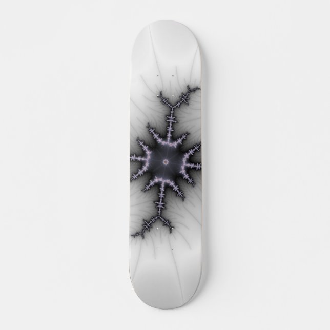 Neutron Star - Fractal Art Skateboard Bräda 20 Cm (Framsida)