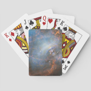 Neutron-stjärna i Crab Nebula. Casinokort