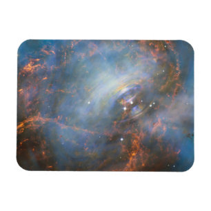 Neutron-stjärna i Crab Nebula. Magnet