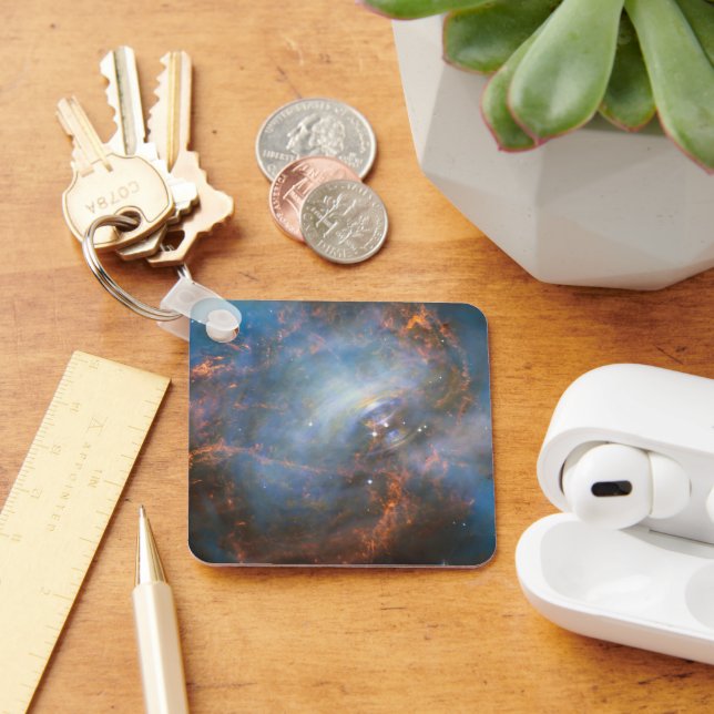 Neutron-stjärna i Crab Nebula. Nyckelring (Skrivbord)