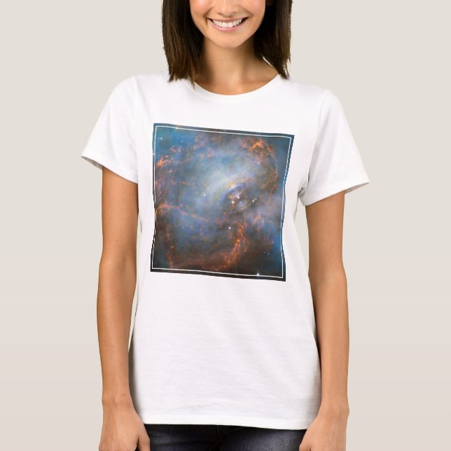 Neutron-stjärna i Crab Nebula. T Shirt (Framsida)