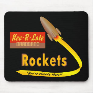 Nev-R-Late Neutrinoraket - mousepad Musmatta