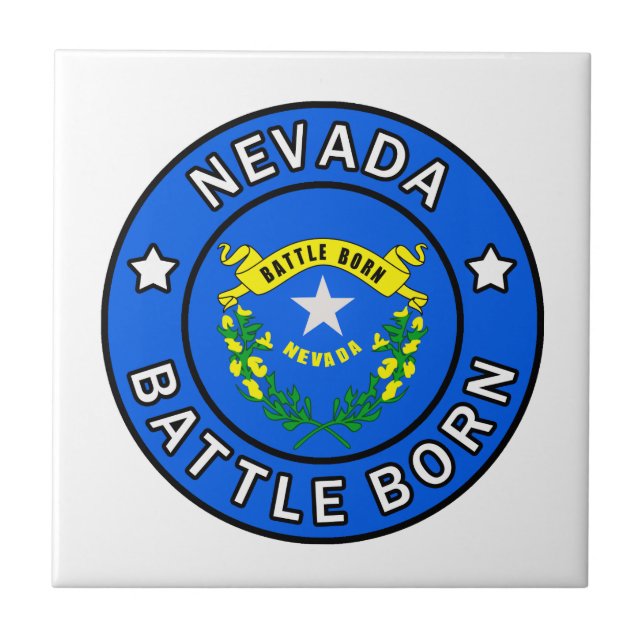 Nevada Battle Born Kakelplatta (Framsidan)