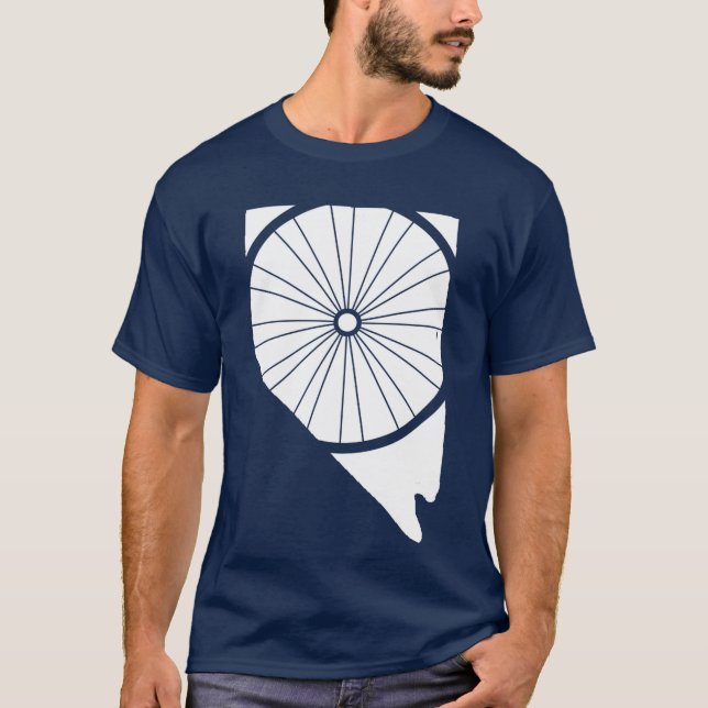 Nevada Bicycle NV Biking Gear NV Cycling T Shirt (Framsida)