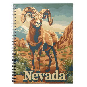 Nevada Bighorn Sheep Anteckningsbok