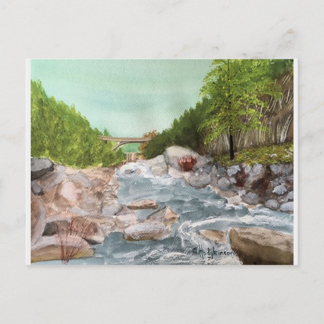 NEVADA CITY POST CARD VYKORT (Framsida)