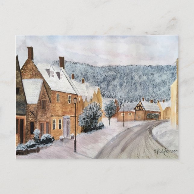 NEVADA CITY POST CARD VYKORT (Framsida)