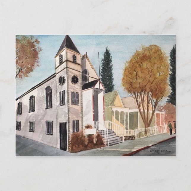 NEVADA CITY POST CARD VYKORT (Framsida)