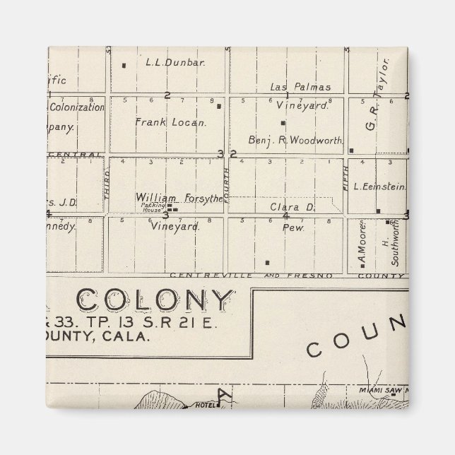 Nevada Colony Magnet (Framsidan)