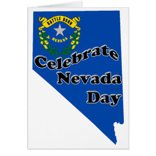 Nevada Day Hälsningskort