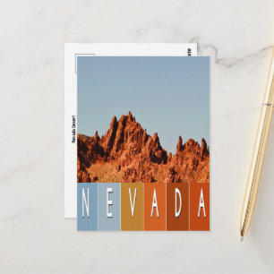 Nevada Desert Vykort