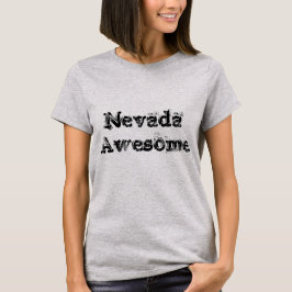 Nevada enorma citationsteckenkvinna T-tröja Tee Shirt