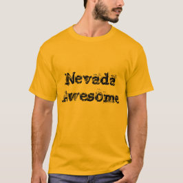 Nevada enorma citationsteckenmanar T-tröja T-shirt