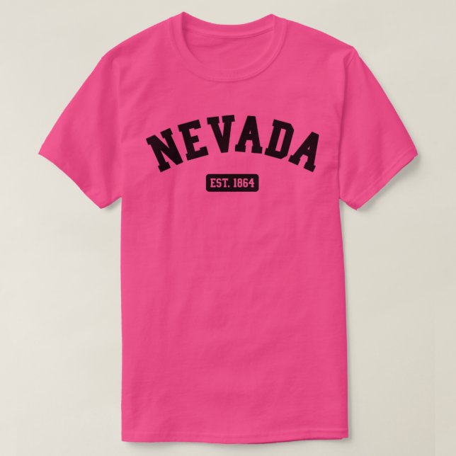 Nevada Est 18632 T Shirt (Design framsida)