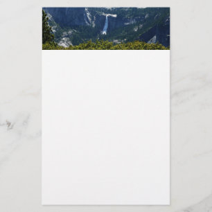 Nevada Falls från Panorama Trail Brevpapper