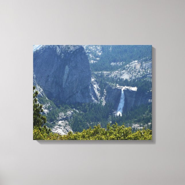 Nevada Falls från Panorama Trail Canvastryck (Framsida)