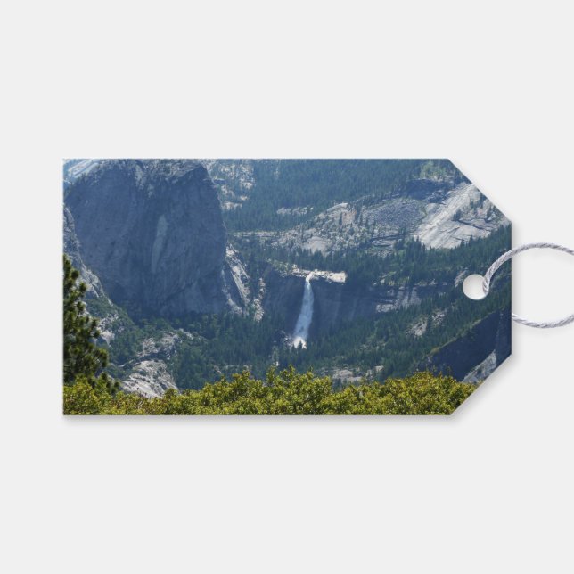 Nevada Falls från Panorama Trail Presentetikett (Framsidan (Horisontell))