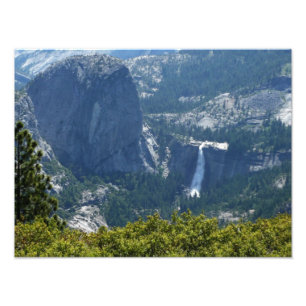 Nevada Falls från Panorama Trail Yosemite Fototryck