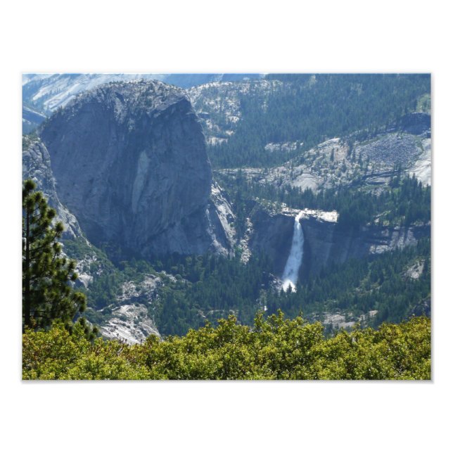 Nevada Falls från Panorama Trail Yosemite Fototryck (Framsidan)