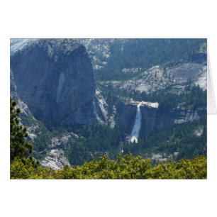 Nevada Falls från Panorama Trail Yosemite Hälsningskort