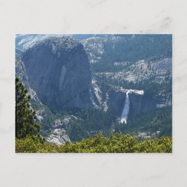 Nevada Falls från Panorama Trail Yosemite Vykort (Framsida)