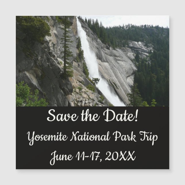 Nevada Falls i Yosemite National Park (Framsida)