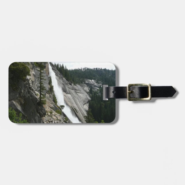Nevada Falls i Yosemite National Park Bagagebricka (Horisontell Framsida)