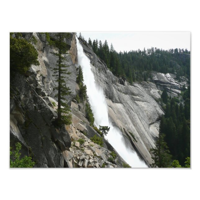 Nevada Falls i Yosemite National Park Fototryck (Framsidan)