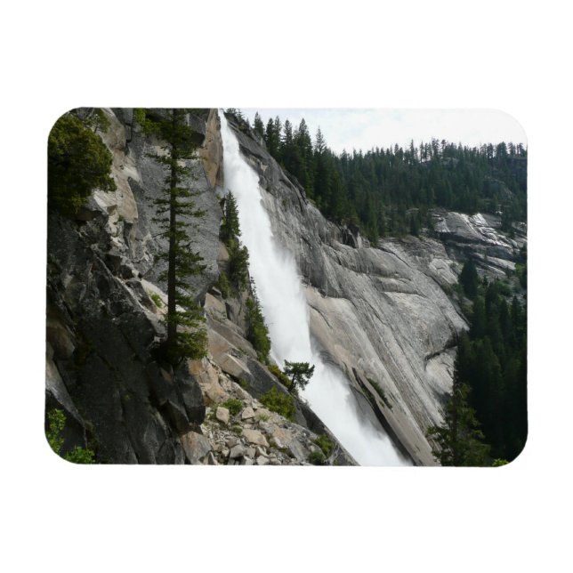 Nevada Falls i Yosemite National Park Magnet (Horisontell)