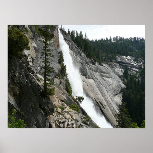 Nevada Falls i Yosemite National Park Poster (Framsidan)