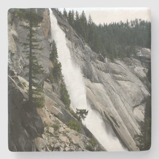 Nevada Falls i Yosemite nationalpark Stenunderlägg (Framsidan)