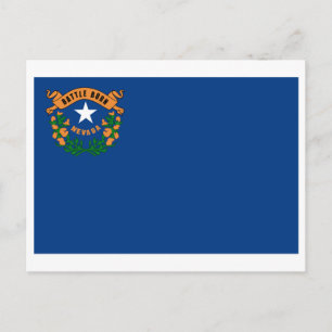 Nevada FLAGGA Internationell Vykort